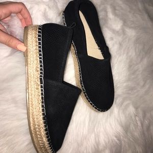 Catherine Malandrino Black Espadrilles
